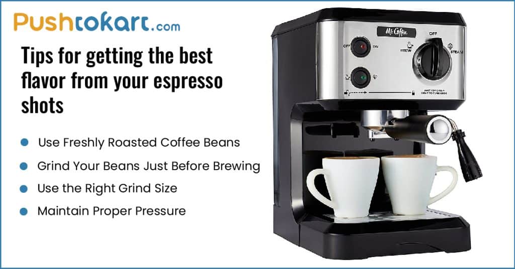 How to work Mr. Coffee's espresso machine?